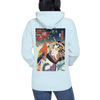 Geisha & Macaw Parrot Bird Japanese Ukiyo-e Unisex Hoodie