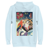 Geisha & Macaw Parrot Bird Japanese Ukiyo-e Unisex Hoodie