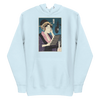 Geisha Voice Actor Japanese Ukiyo-e Unisex Hoodie - Sky Blue / S