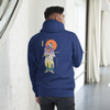 Halloween Samurai Skeleton Japanese Ukiyo-e Unisex Hoodie -