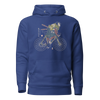 Samurai Bicycle Race Sport Ukiyo-e Unisex Hoodie - Team Royal / S