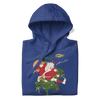 Santa Rides Dragon Japanese Ukiyo-e Unisex Hoodie