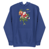 Santa Rides Dragon Japanese Ukiyo-e Unisex Hoodie