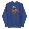 Onna Bugeisha Riding Horse Japanese Ukiyo-e Unisex Hoodie - Samurai Original