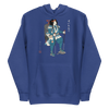 Samurai Hiking Japanese Ukiyo-e Unisex Hoodie - Team Royal / S