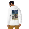 Samurai Chopper Motorcycle Ukiyo-e Unisex Hoodie