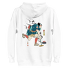 Samurai Play Curling Ukiyo-e Unisex Hoodie