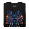 Samurai Mask with Fiery Eyes Ukiyo-e Unisex Premium Sweatshirt