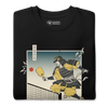 Samurai Pickleball Japanese Ukiyo-e Unisex Premium Sweatshirt 3