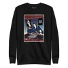 Samurai DJ Music Ukiyo-e Unisex Premium Sweatshirt 7