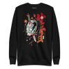 Halloween Namakubi Japanese Tattoo Unisex Premium Sweatshirt