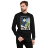 Samurai and Bonsai Tree Ukiyo-e Unisex Premium Sweatshirt