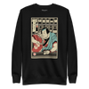 Samurai Bartender Wine Ukiyo-e Unisex Premium Sweatshirt