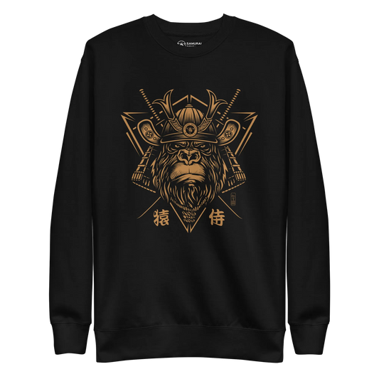 Samurai Monkey Mask Unisex Premium Sweatshirt