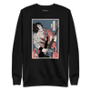 Samurai Bassist Player 5 Music Ukiyo-e Unisex Premium Sweatshirt