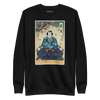 Samurai Meditation Yoga Japanese Ukiyo-e Unisex Premium Sweatshirt