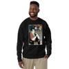 Trombone Samurai Music Ukiyo-e Unisex Premium Sweatshirt