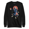 Samurai Basketball Player 4 Sport Ukiyo-e Unisex Premium Sweatshirt