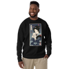 Geisha & Cat Ukiyo-e Unisex Premium Sweatshirt