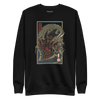 Samurai vs Dragon Warrior Ukiyo-e Unisex Premium Sweatshirt