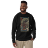 Samurai vs Dragon Warrior Ukiyo-e Unisex Premium Sweatshirt