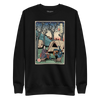 Samurai Camping Weekend Ukiyo-e Unisex Premium Sweatshirt