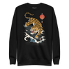 Tiger Japanese Ukiyo-e Unisex Premium Sweatshirt