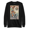 Samurai vs Virus Demon Ukiyo-e Unisex Premium Sweatshirt