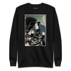 Samurai Mechanic Car Garage Ukiyo-e Unisex Premium Sweatshirt