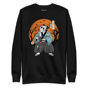 Halloween Samurai Disguise Jason Voorhees Unisex Premium Sweatshirt