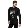 Samurai Barber Japanese Ukiyo-e Unisex Premium Sweatshirt - Samurai Original