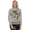 Samurai Painter Artist Ukiyo-e Unisex Premium Sweatshirt