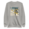 Samurai Pickleball Japanese Ukiyo-e Unisex Premium Sweatshirt 3