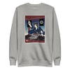 Samurai DJ Music Ukiyo-e Unisex Premium Sweatshirt 7