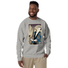 Samuai Saxophone Music Japanese Ukiyo-e Unisex Premium Sweatshirt