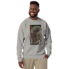 Samurai vs Dragon Warrior Ukiyo-e Unisex Premium Sweatshirt