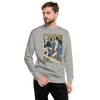 Samurai Carpenter Wood Artisan Ukiyo-e Unisex Premium Sweatshirt