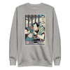 Samurai Barista Coffee Ukiyo-e Unisex Premium Sweatshirt