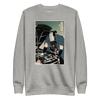 Samurai Mechanic Car Garage Ukiyo-e Unisex Premium Sweatshirt