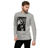 Samurai Barber Japanese Ukiyo-e Unisex Premium Sweatshirt - Samurai Original