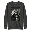 Samurai Barber Japanese Ukiyo-e Unisex Premium Sweatshirt - Samurai Original