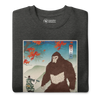 Samurai Hunts Sasquatch Japanese Ukiyo-e Unisex Premium Sweatshirt -