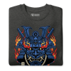 Samurai Mask with Fiery Eyes Ukiyo-e Unisex Premium Sweatshirt