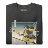 Samurai Pickleball Japanese Ukiyo-e Unisex Premium Sweatshirt 3