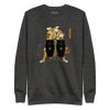 Samurai Playing the Conga Drums Ukiyo-e Unisex Premium Sweatshirt