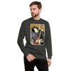 Samurai Electric Guitar Guitarist Music Ukiyo-e Unisex Premium Sweatshirt