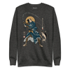 Samurai Fishing 4 Ukiyo-e Unisex Premium Sweatshirt