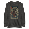 Samurai vs Dragon Warrior Ukiyo-e Unisex Premium Sweatshirt