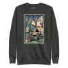 Samurai Camping Weekend Ukiyo-e Unisex Premium Sweatshirt