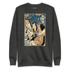 Samurai Painter Artist Ukiyo-e Unisex Premium Sweatshirt